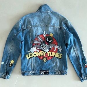 zara looney tunes jacket